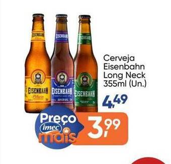 Cerveja eisenbahn long neck