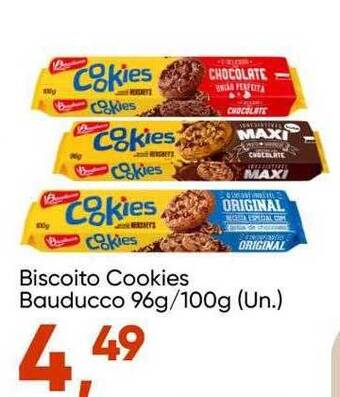 Imec Supermercados Biscoito cookies bauducco oferta