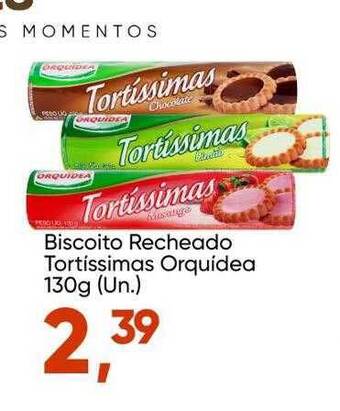 Imec Supermercados Biscoito recheado tortissimas orquidea oferta