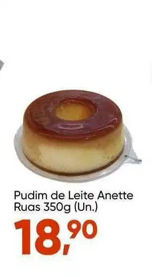Imec Supermercados Pudim de leite anette ruas oferta