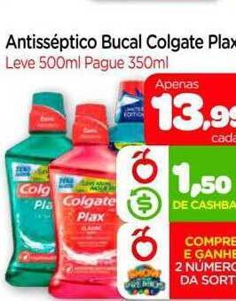 Nordestão Antisséptico bucal colgate plax oferta