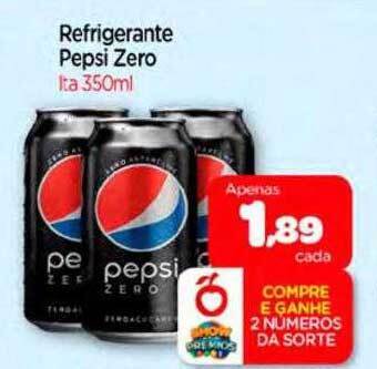 Nordestão Refrigerante pepsi zero oferta