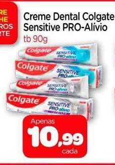 Nordestão Creme dental colgate sensitive pro-alívio oferta