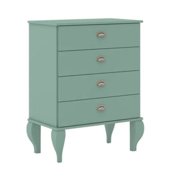 Benoit Cômoda clássica movelbento mdp 4 gavetas cl4009 oferta