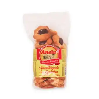 Asun Biscoito anelu amanteigado com goiaba 350g oferta