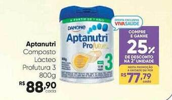 Aptanutri composto lácteo profutura 3