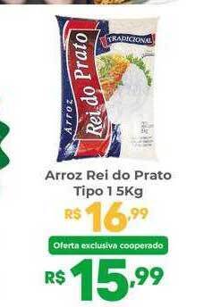 Coocerqui Arroz rei do prato tipo 1 oferta