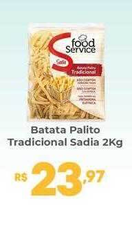 Coocerqui Batata palito tradicional sadia oferta