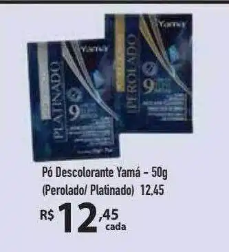 Pó descolorante yamá - 50g perolado platinado