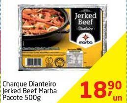Tenda Atacado Charque dianteiro jerked beef marba pacote 500g oferta