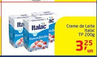 Tenda Atacado Creme de leite italac tp 200g oferta