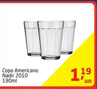 Tenda Atacado Copo americano nadir 2010 190ml oferta