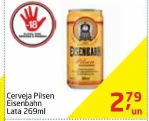 Tenda Atacado Cerveja pilsen eisenbahn lata 269ml oferta