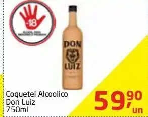 Tenda Atacado Coquetel alcoolico don luiz 750ml oferta