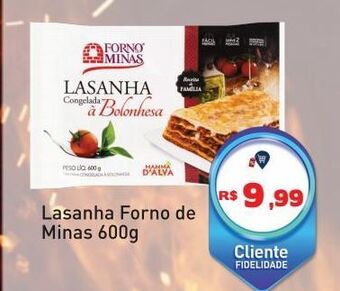 Lasanha forno de minas 600g