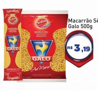Tonin Superatacado Macarrão galo 500g oferta