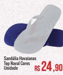 Mart Minas Sandália havaianas top naval cores unidade oferta
