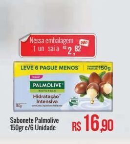 Mart Minas Sabonete palmolive 150gr c/6 unidade oferta