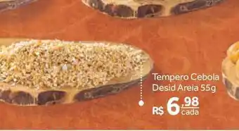 Tempero Cebola Desid Areia 55g