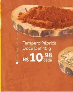 Tempero Páprica Doce Def 40g