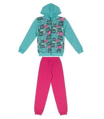 Conjunto feminino infantil select verde