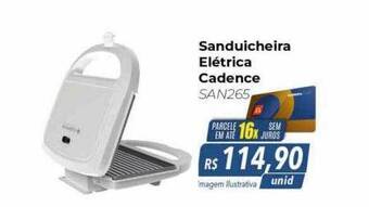 Sanduicheira elétrica cadence