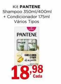 Supermercados Mundial Kit pantene shampoo + condicionador oferta