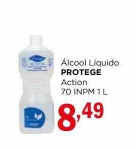 Álcool liquido protege action 70 inpm