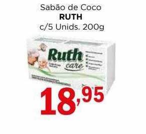 Supermercados Mundial Sabão de coco ruth oferta