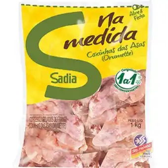 Supermercados Santa Helena Coxinha da asa frango sadia cong pte 1kg oferta