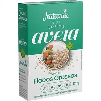 Supermercados Andreazza Aveia naturale flocos grossos 170g oferta