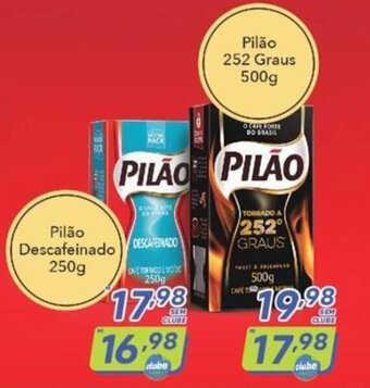 Prezunic Pilao Descafeinado 250g oferta
