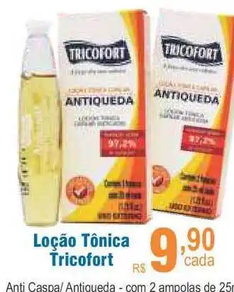 Loção Tônica Tricofort Anti Caspa Antiqueda