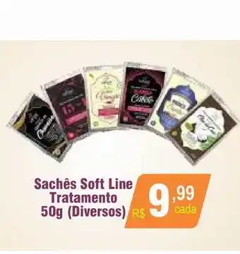 Sachês Soft Line Tratamento Diversos 50g