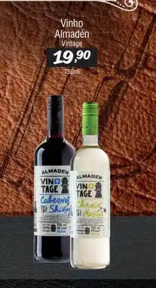 Big Mais Supermercados Vinho almadén oferta