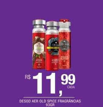 DB Supermercados Desod aer old spice fragrâncias oferta