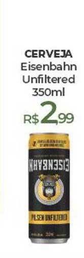 Peg Pese Cerveja eisenbahn unfiltered oferta