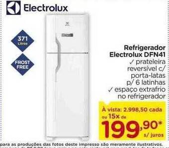 Carrefour Refrigerador electrolux dfn41 oferta