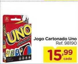 Carrefour Jogo cartonado uno oferta