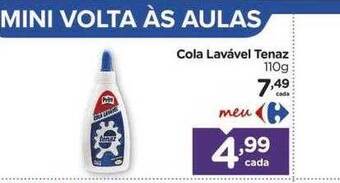 Carrefour Cola lavável tenaz oferta