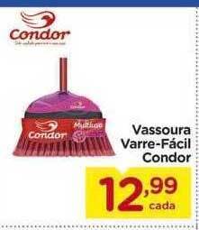 Vassoura varre-fácil condor