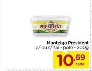 Carrefour Manteiga président oferta