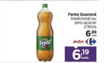 Carrefour Fanta guaraná oferta