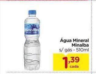 Carrefour Água mineral minalba oferta