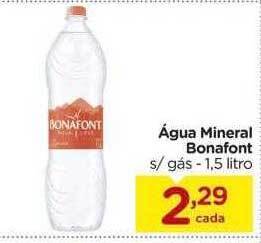 Carrefour Água mineral bonafont oferta