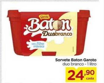 Carrefour Sorvete baton garoto oferta