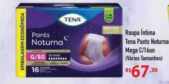 Maxifarma Roupa intima tena pants noturna mega oferta