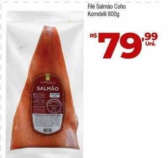 Brasão Supermercados Filé salmão coho komdelli oferta
