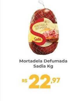 Coocerqui Mortadela defumada sadia kg oferta