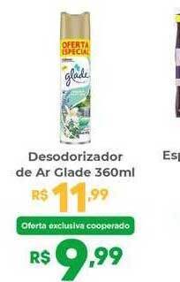 Coocerqui Desodorizador de ar glade oferta